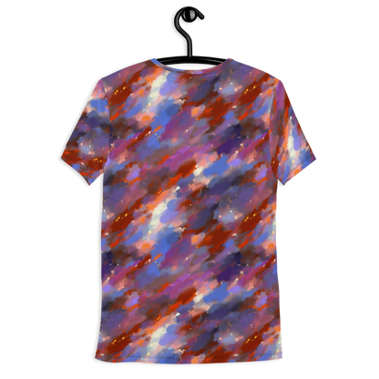 Men's Athletic T-Shirt - Celestial Brushstroke