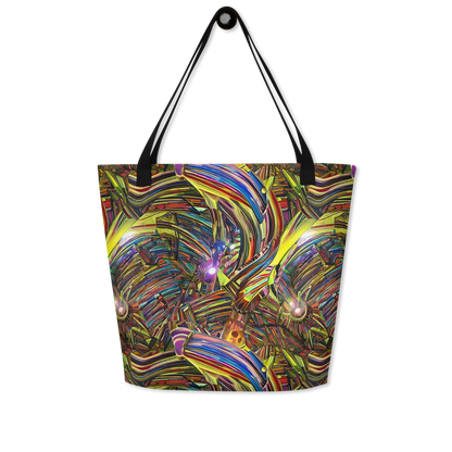 Large Tote Bag w/ Pocket - Quantum Palette