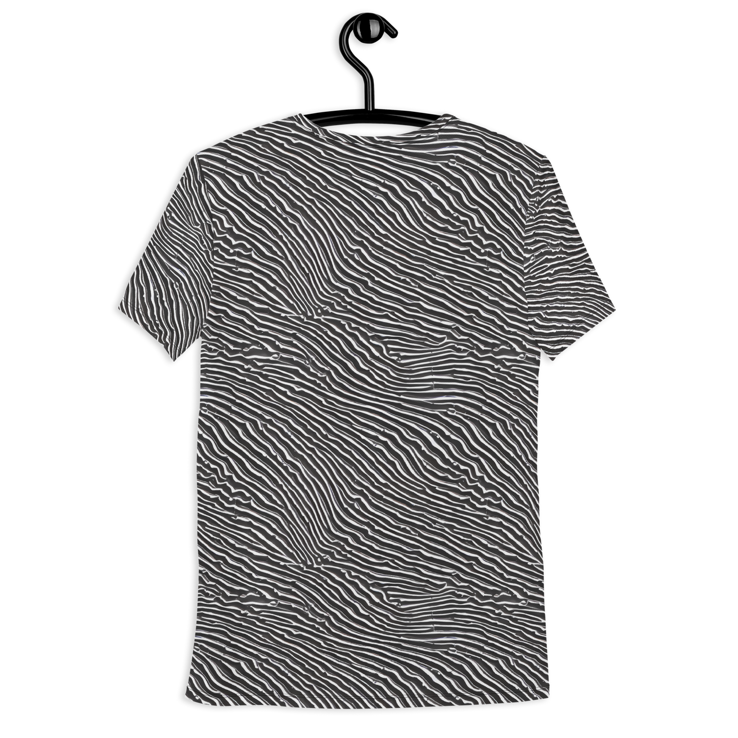 Men's Athletic T-Shirt - Hypnotic Waves