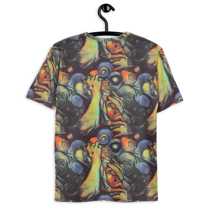 Men's Crew Neck T-Shirt - Cosmic Scream