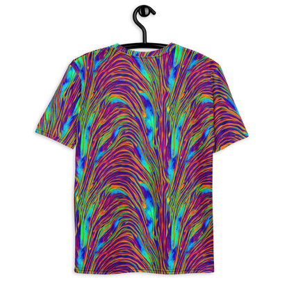 Men's Crew Neck T-Shirt - Lux Waves