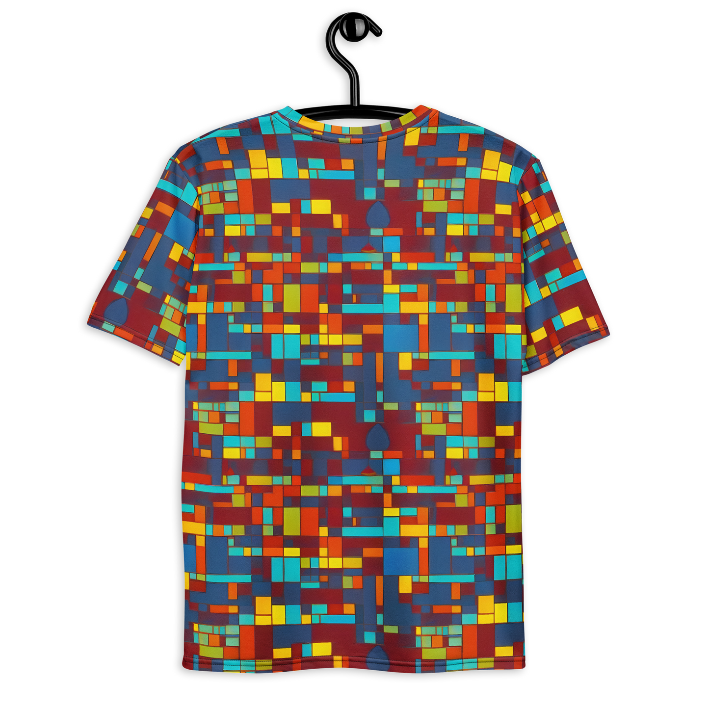 Men's Crew Neck T-Shirt - Astral Grid