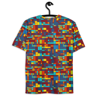 Men's Crew Neck T-Shirt - Astral Grid