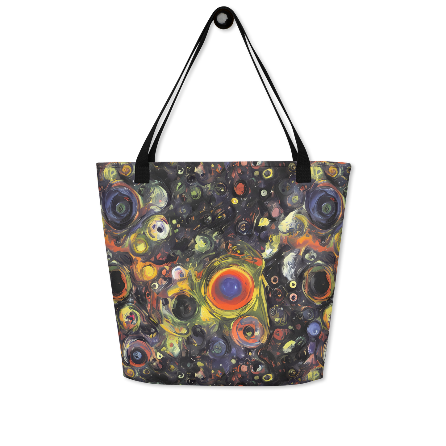 Large Tote Bag w/ Pocket - Stellar Spin