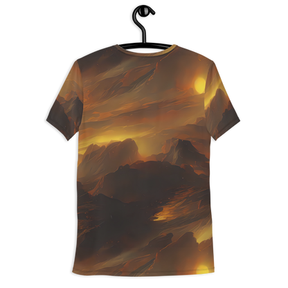 Men's Athletic T-Shirt - Sunset Shores