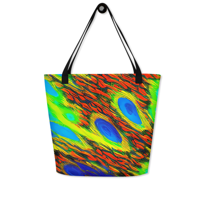 Large Tote Bag w/ Pocket - Hodgkin's Blaze