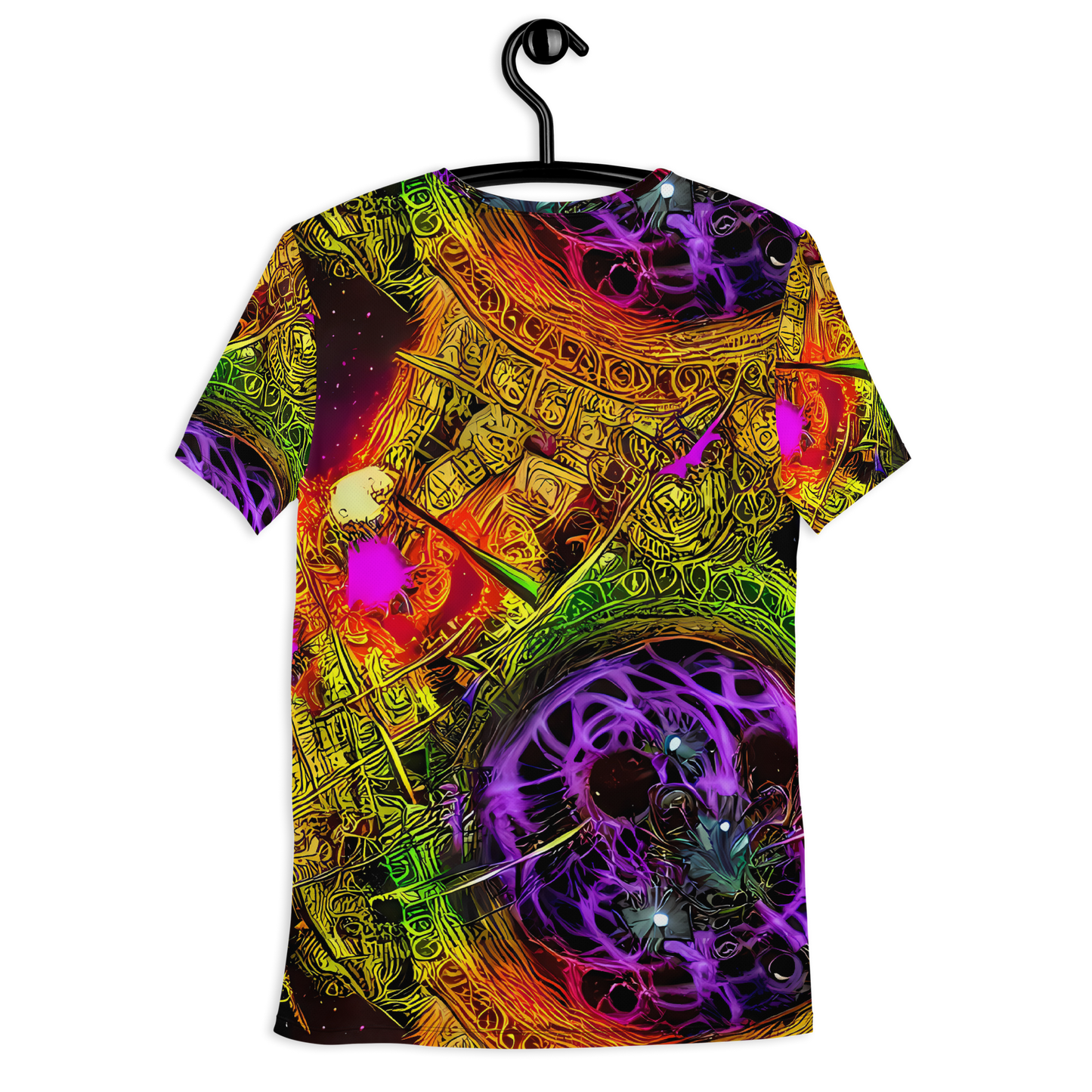 Men's Athletic T-Shirt - Neon Glyphworks