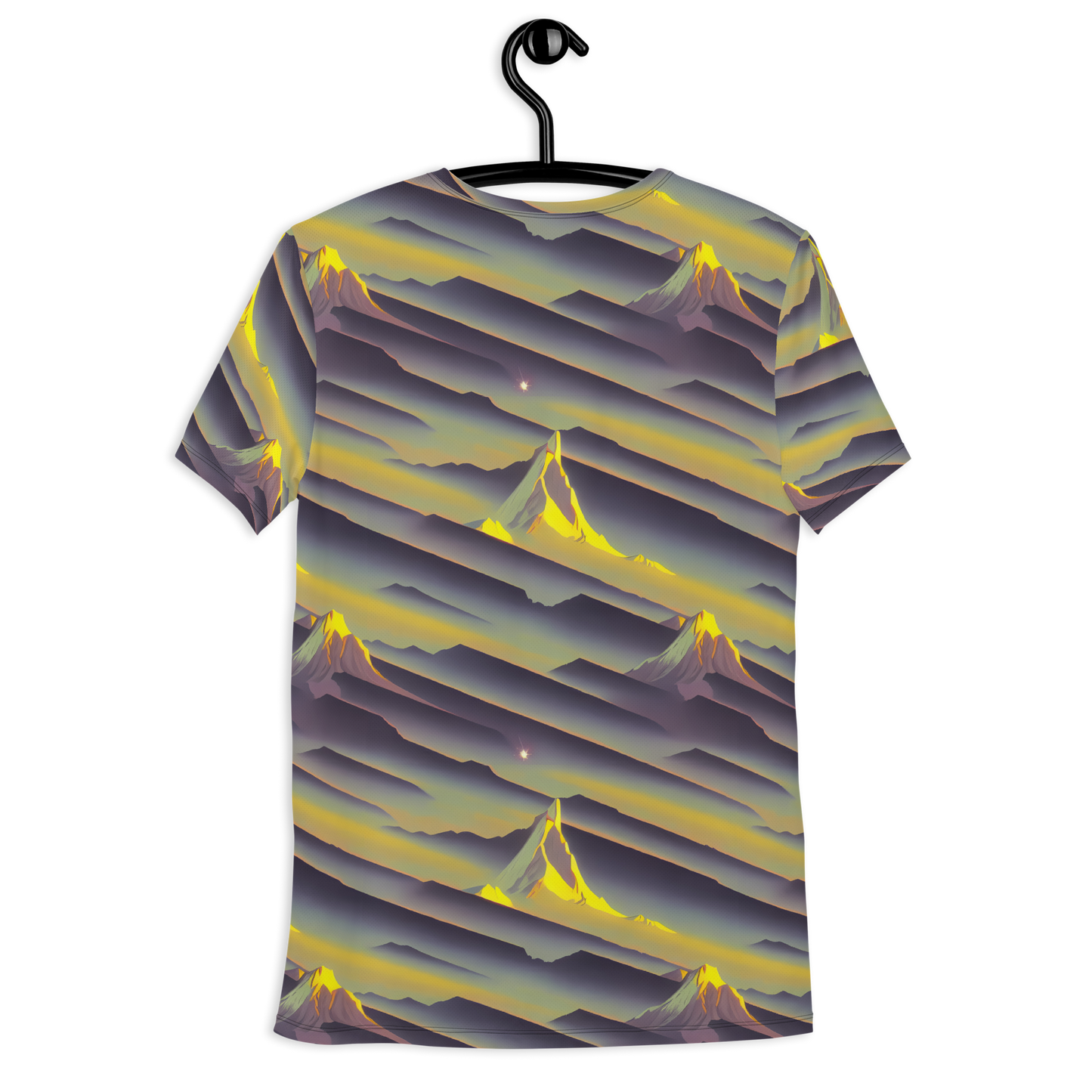 Men's Athletic T-Shirt - Surreal Summit