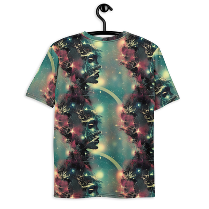 Men's Crew Neck T-Shirt - Galactic Serpent