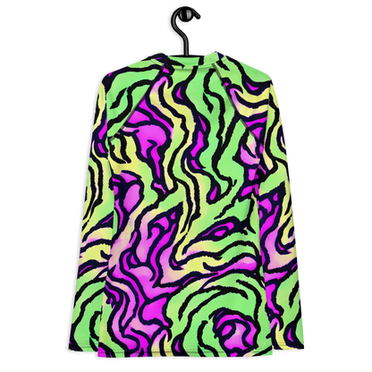 Women's Rash Guard - Mintchine Maze