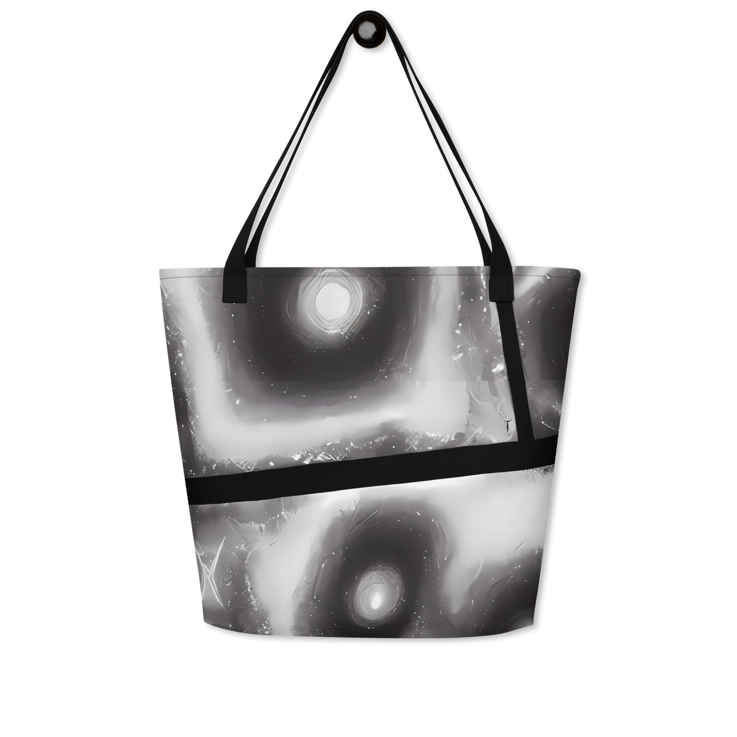 Large Tote Bag w/ Pocket - Arbus Whorls