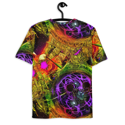 Men's Crew Neck T-Shirt - Neon Glyphworks