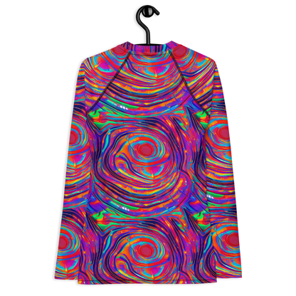 Women's Rash Guard - Quantum Spiral