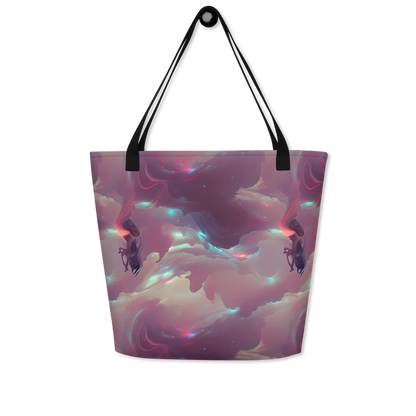 Large Tote Bag w/ Pocket - Astral Illusions