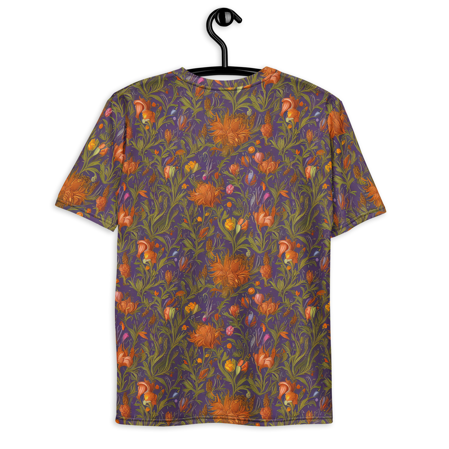 Men's Crew Neck T-Shirt - Botanical Nebula