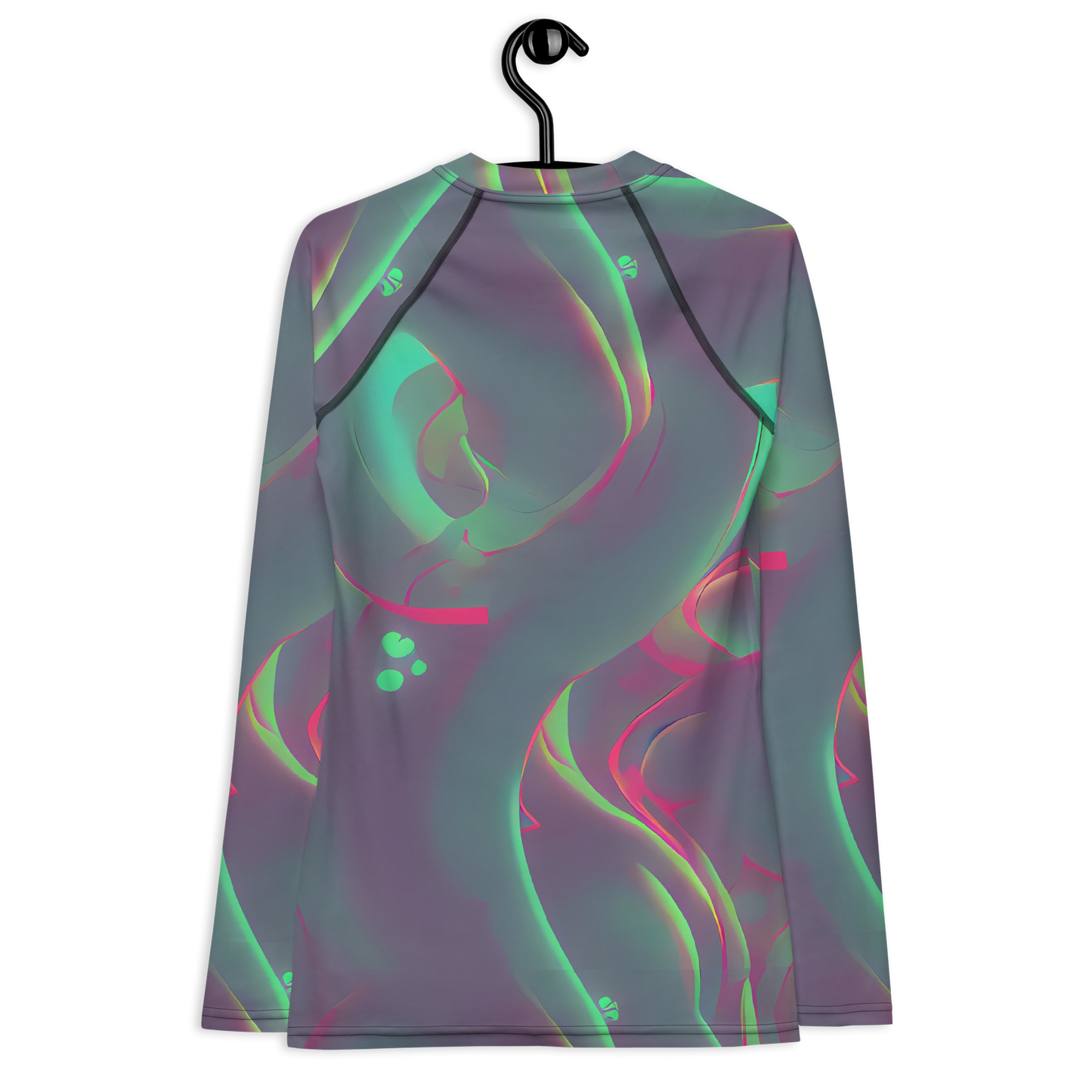 Women's Rash Guard - Neon Whisper
