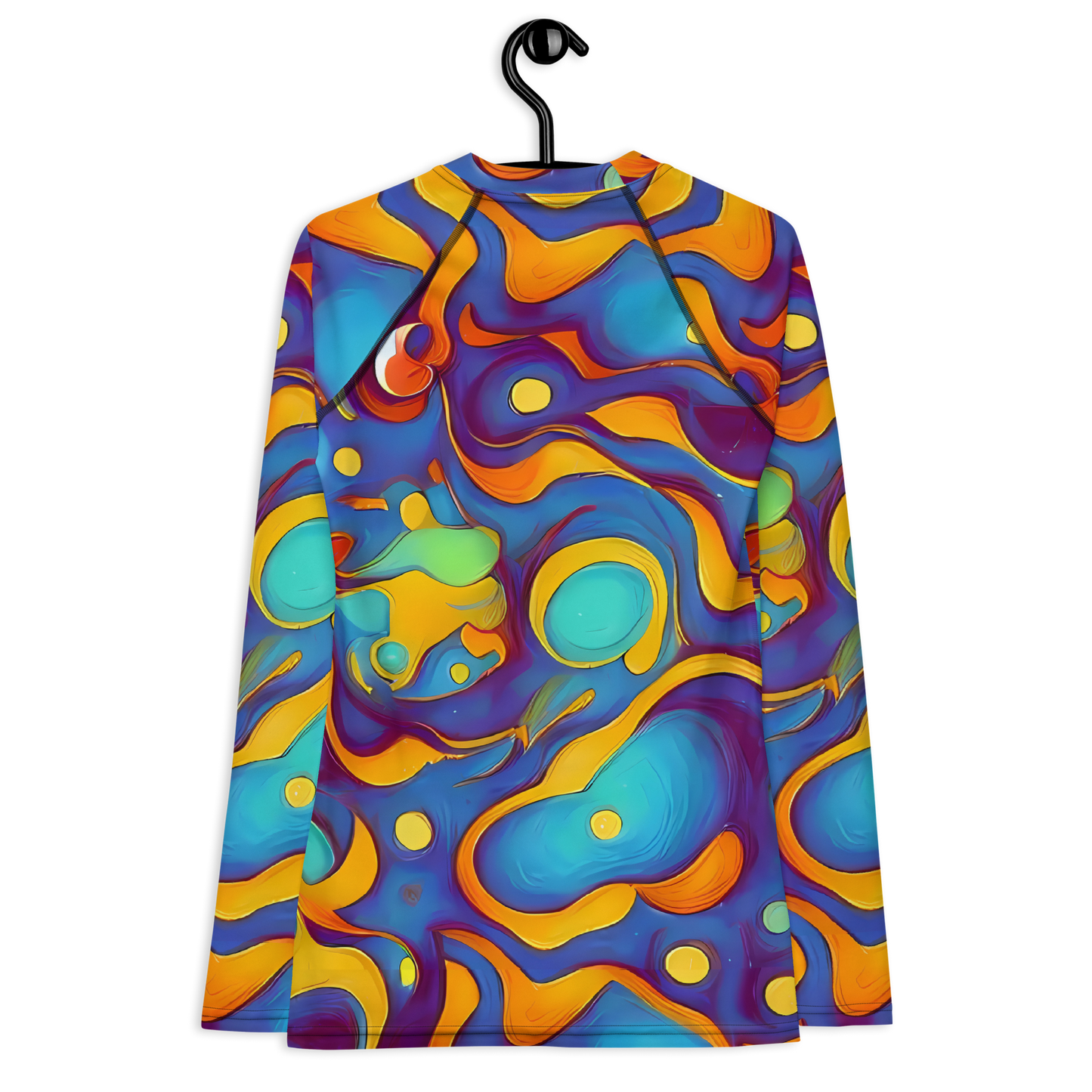 Women's Rash Guard - Pelton Swirl