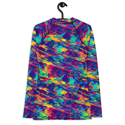 Women's Rash Guard - Spectrum Streaks