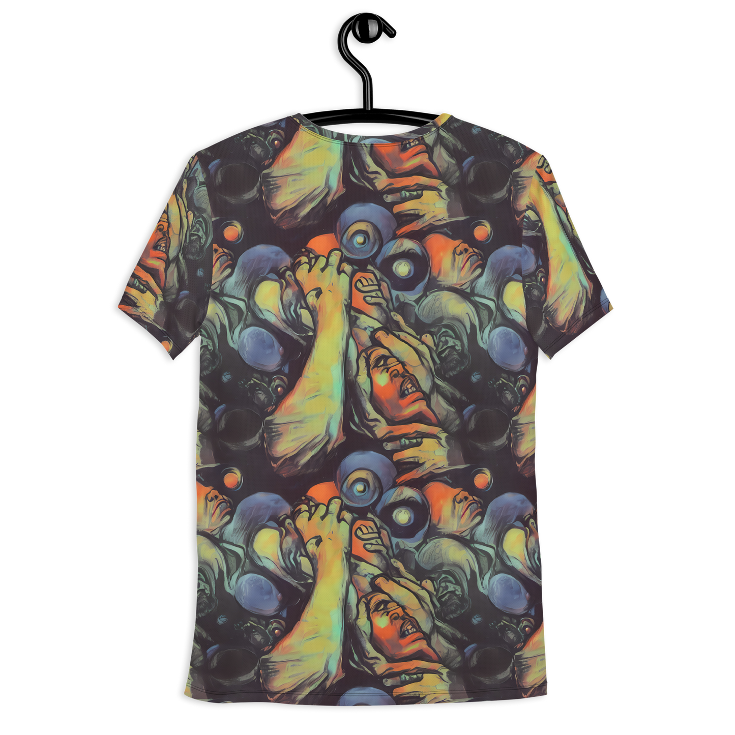 Men's Athletic T-Shirt - Cosmic Scream
