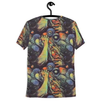 Men's Athletic T-Shirt - Cosmic Scream