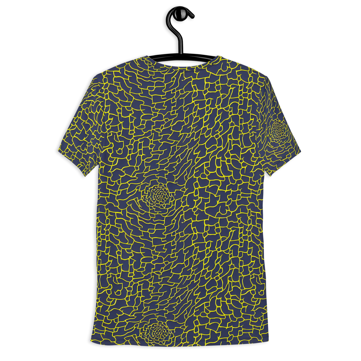 Men's Athletic T-Shirt - Nightshade Maze