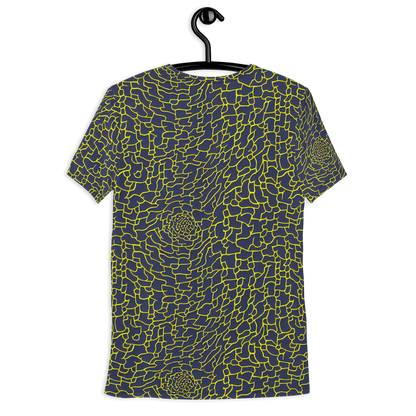 Men's Athletic T-Shirt - Nightshade Maze