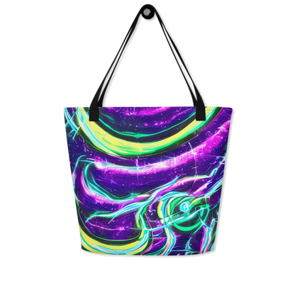 Large Tote Bag w/ Pocket - Quesnel's Vortex