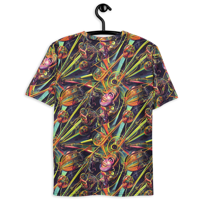 Men's Crew Neck T-Shirt - Psychedelic Deep Space