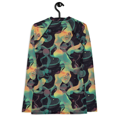Women's Rash Guard - Astral Rhythms
