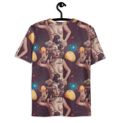 Men's Crew Neck T-Shirt - Nebula Siren