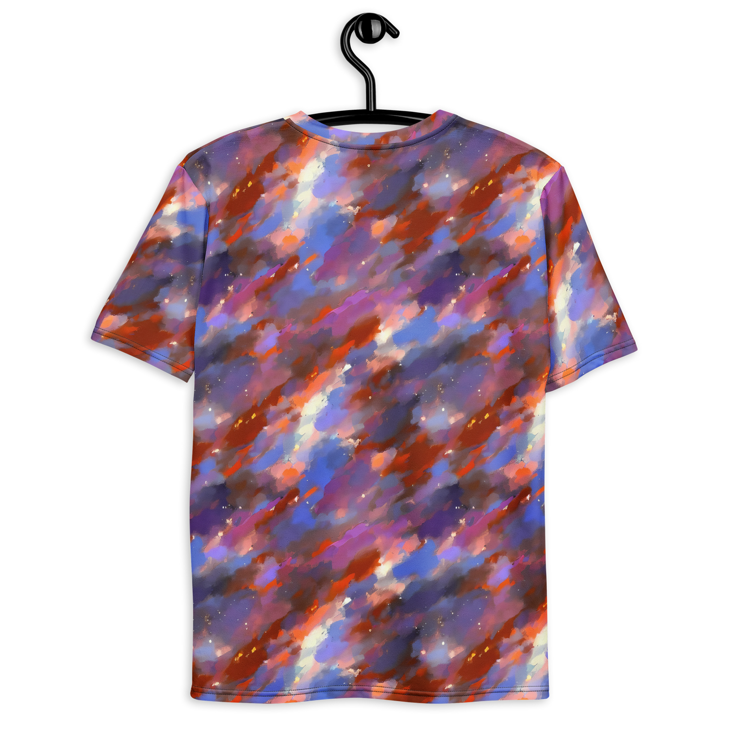 Men's Crew Neck T-Shirt - Celestial Brushstroke