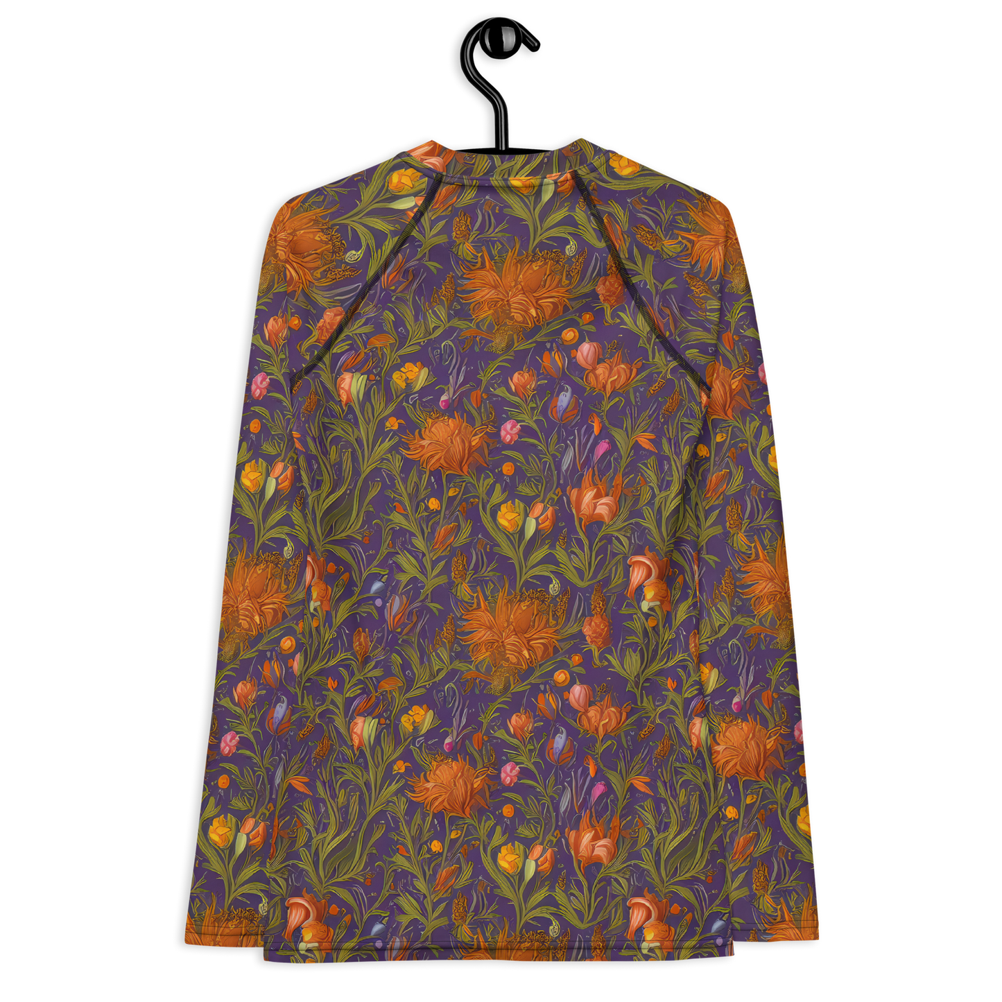 Women's Rash Guard - Botanical Nebula