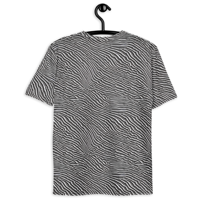 Men's Crew Neck T-Shirt - Hypnotic Waves