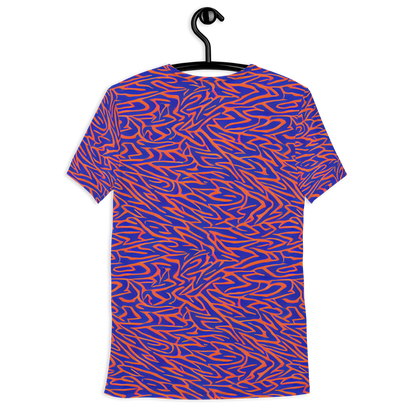 Men's Athletic T-Shirt - Sapphire Swirl