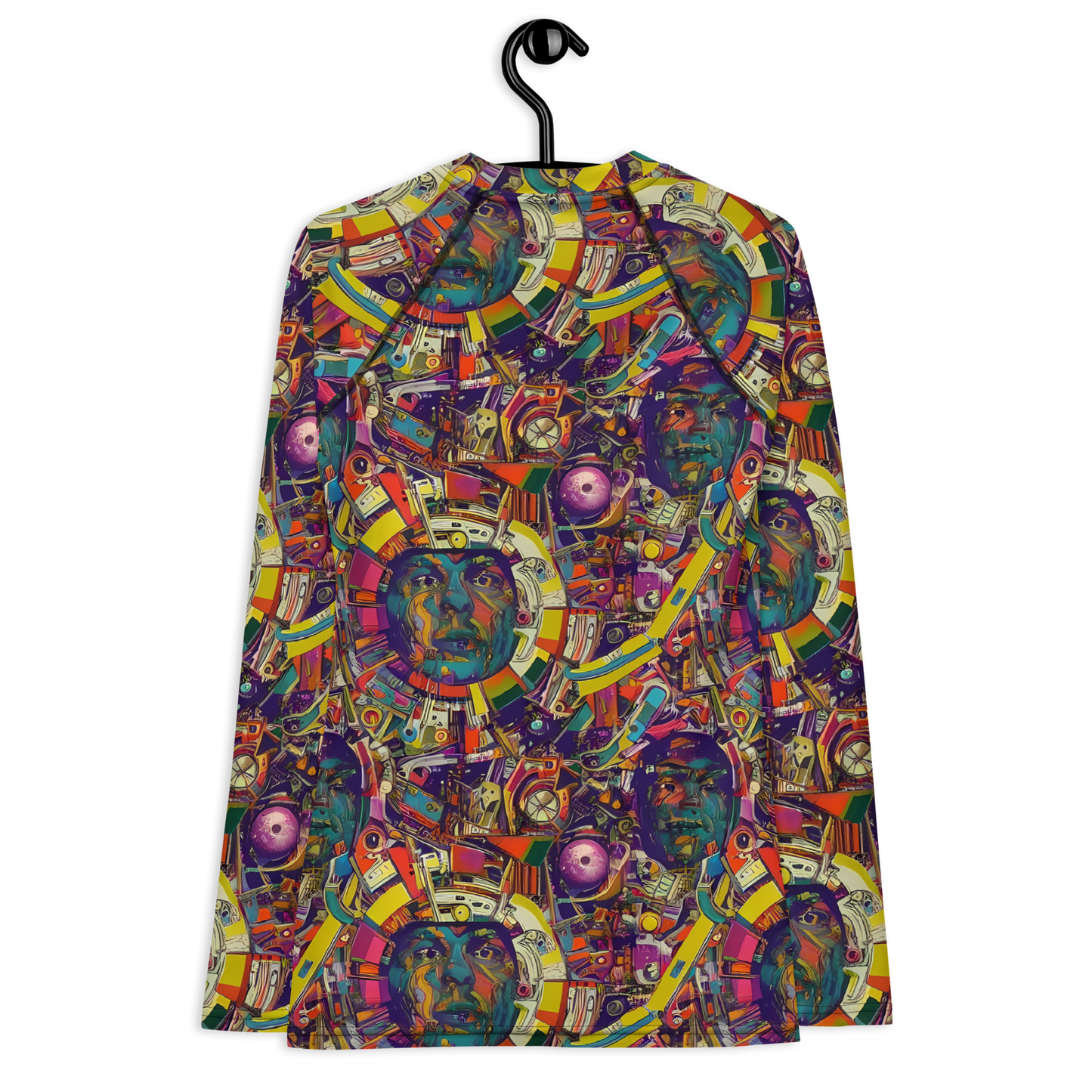 Women's Rash Guard - Cosmic Collage