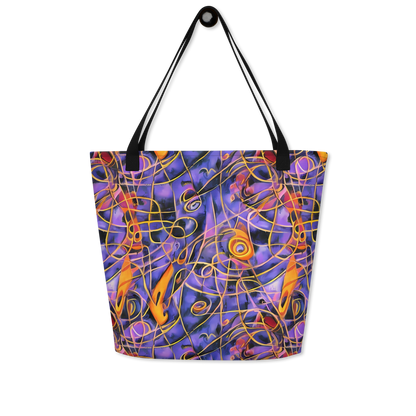 Large Tote Bag w/ Pocket - Bailly's Twist