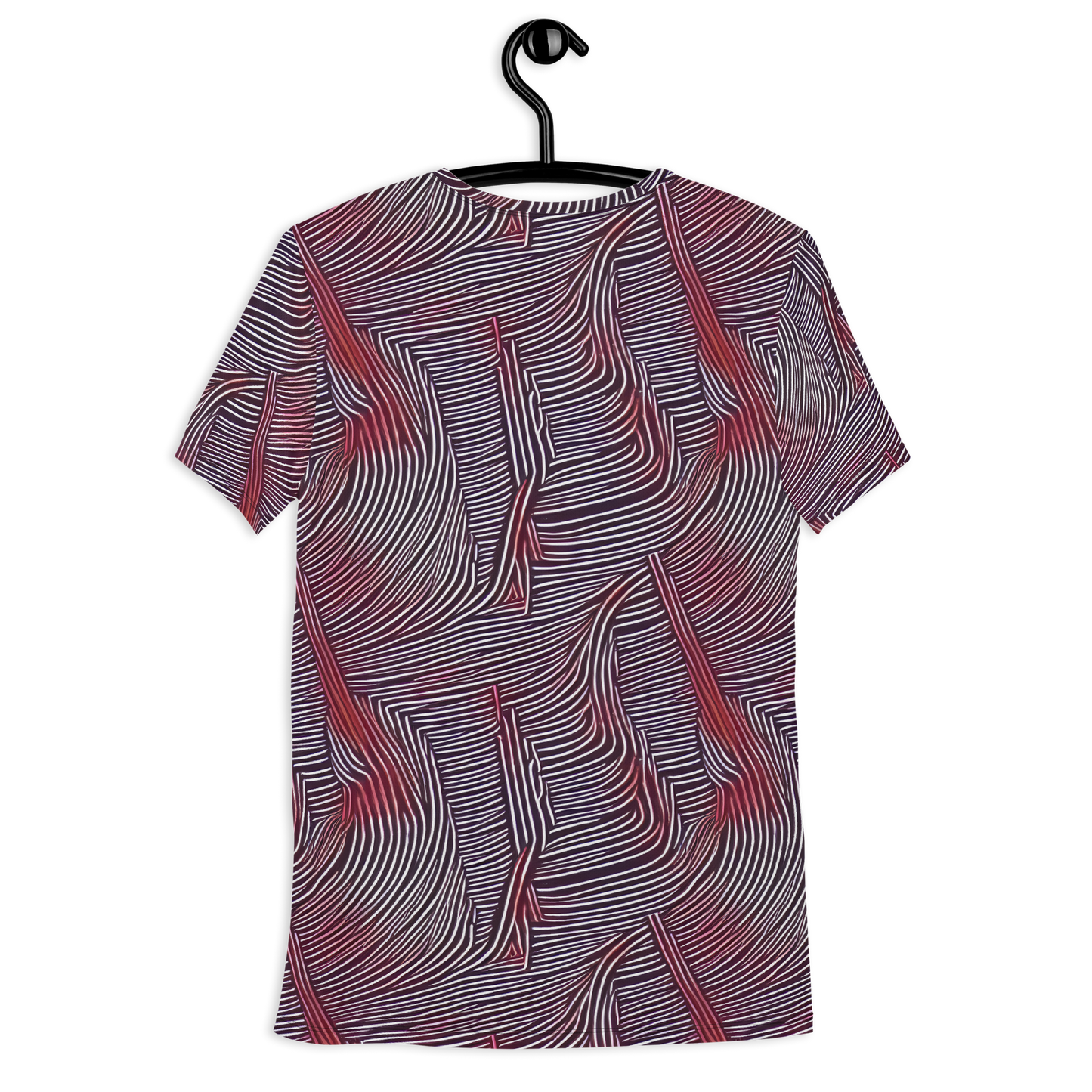 Men's Athletic T-Shirt - Nebula Waves