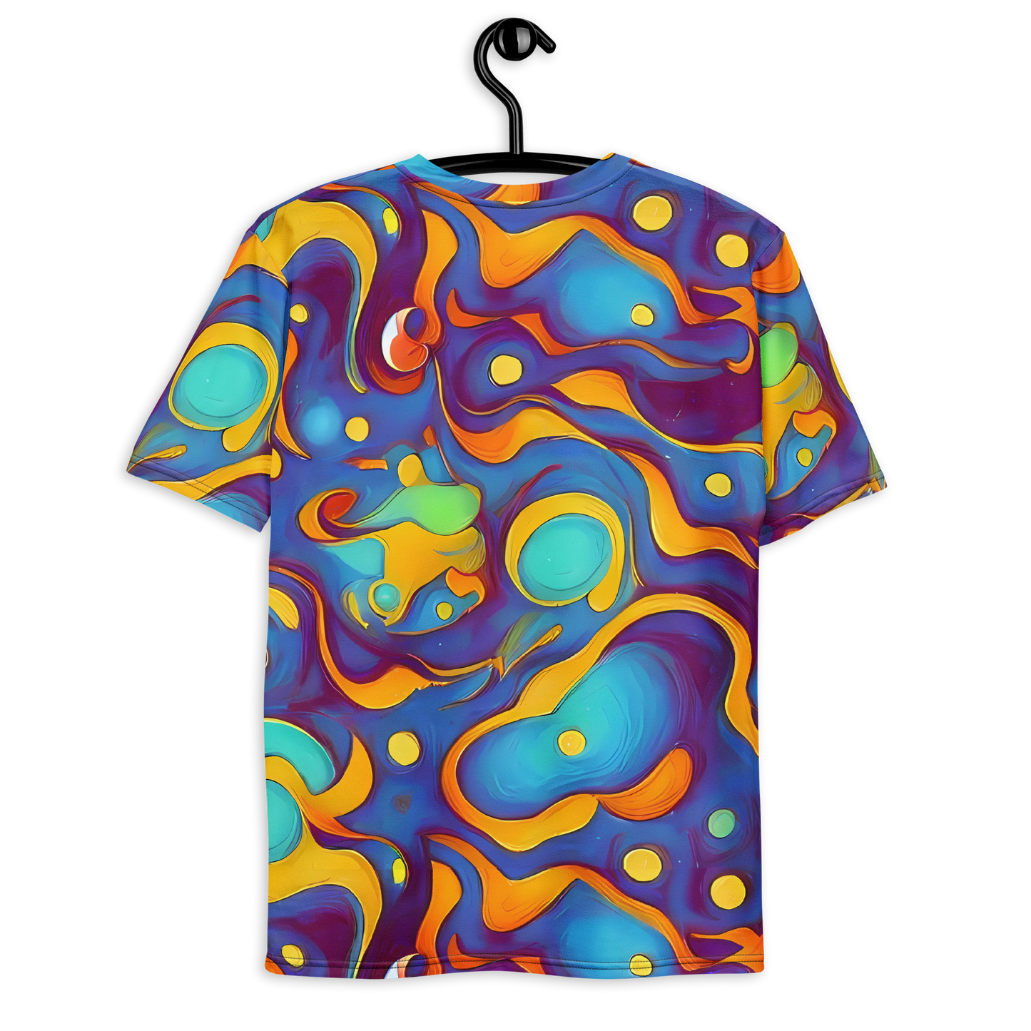 Men's Crew Neck T-Shirt - Pelton Swirl