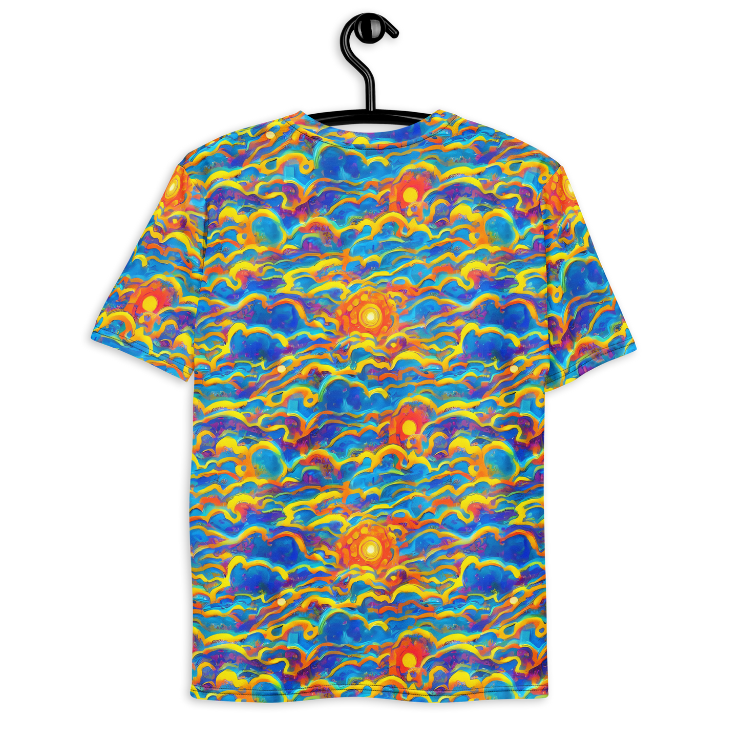 Men's Crew Neck T-Shirt - Chroma Ripple