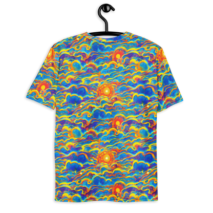 Men's Crew Neck T-Shirt - Chroma Ripple