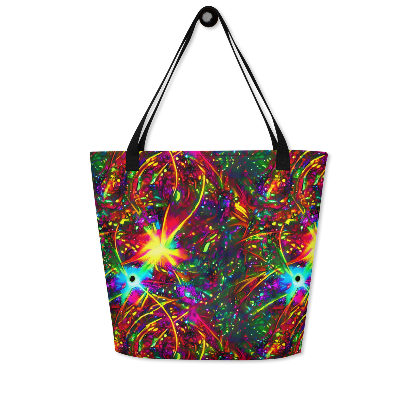 Large Tote Bag w/ Pocket - Stellar Burst