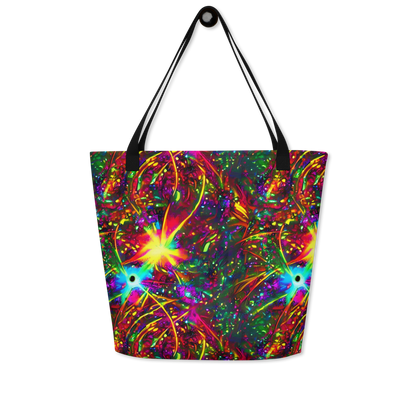 Large Tote Bag w/ Pocket - Stellar Burst