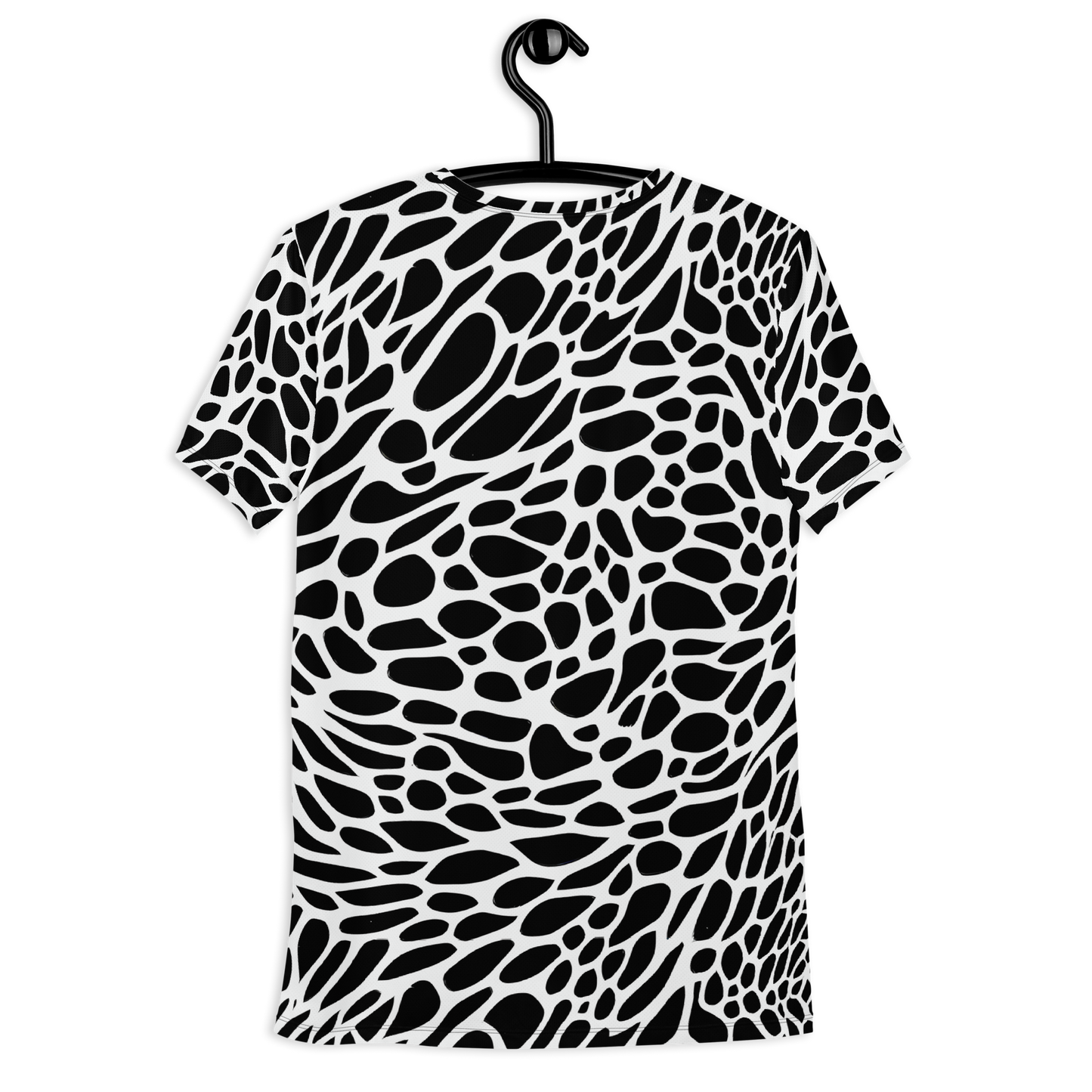 Men's Athletic T-Shirt - Monochrome Mystique