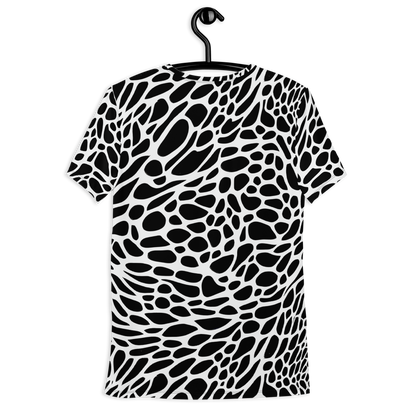 Men's Athletic T-Shirt - Monochrome Mystique