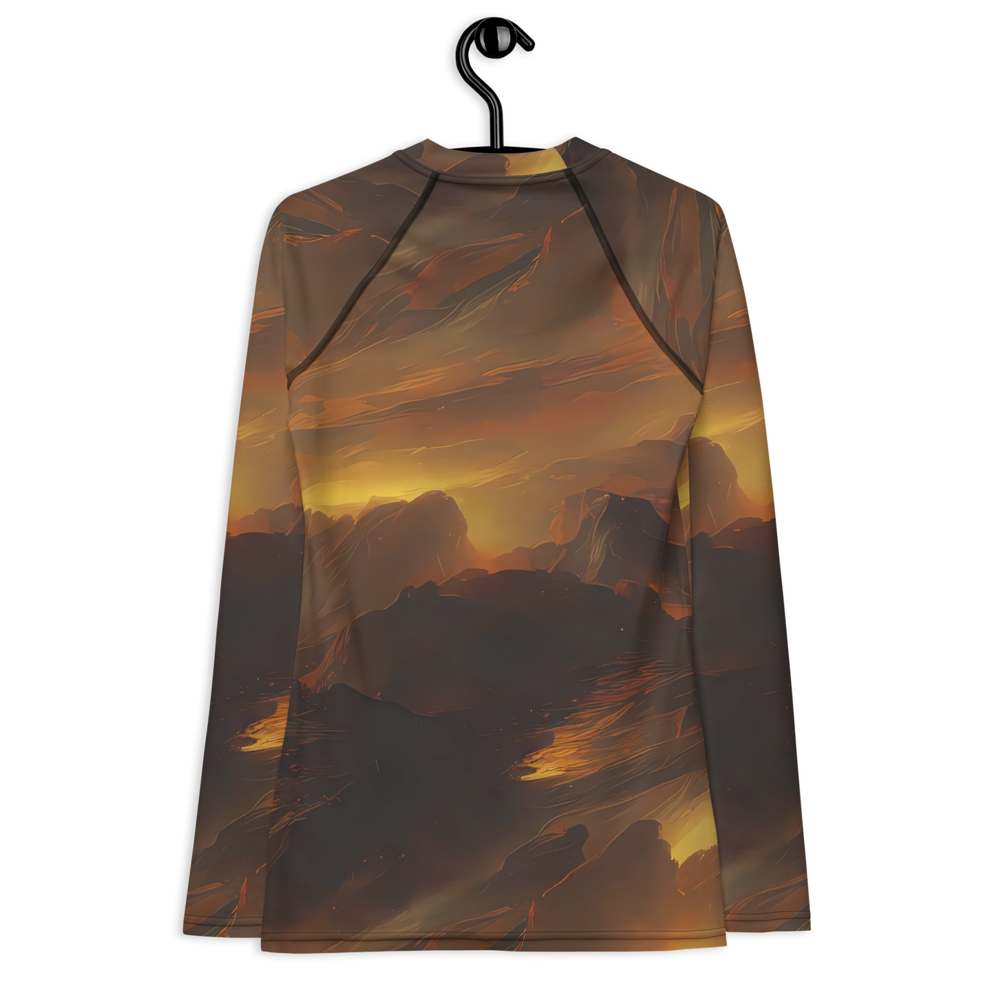 Women's Rash Guard - Sunset Shores