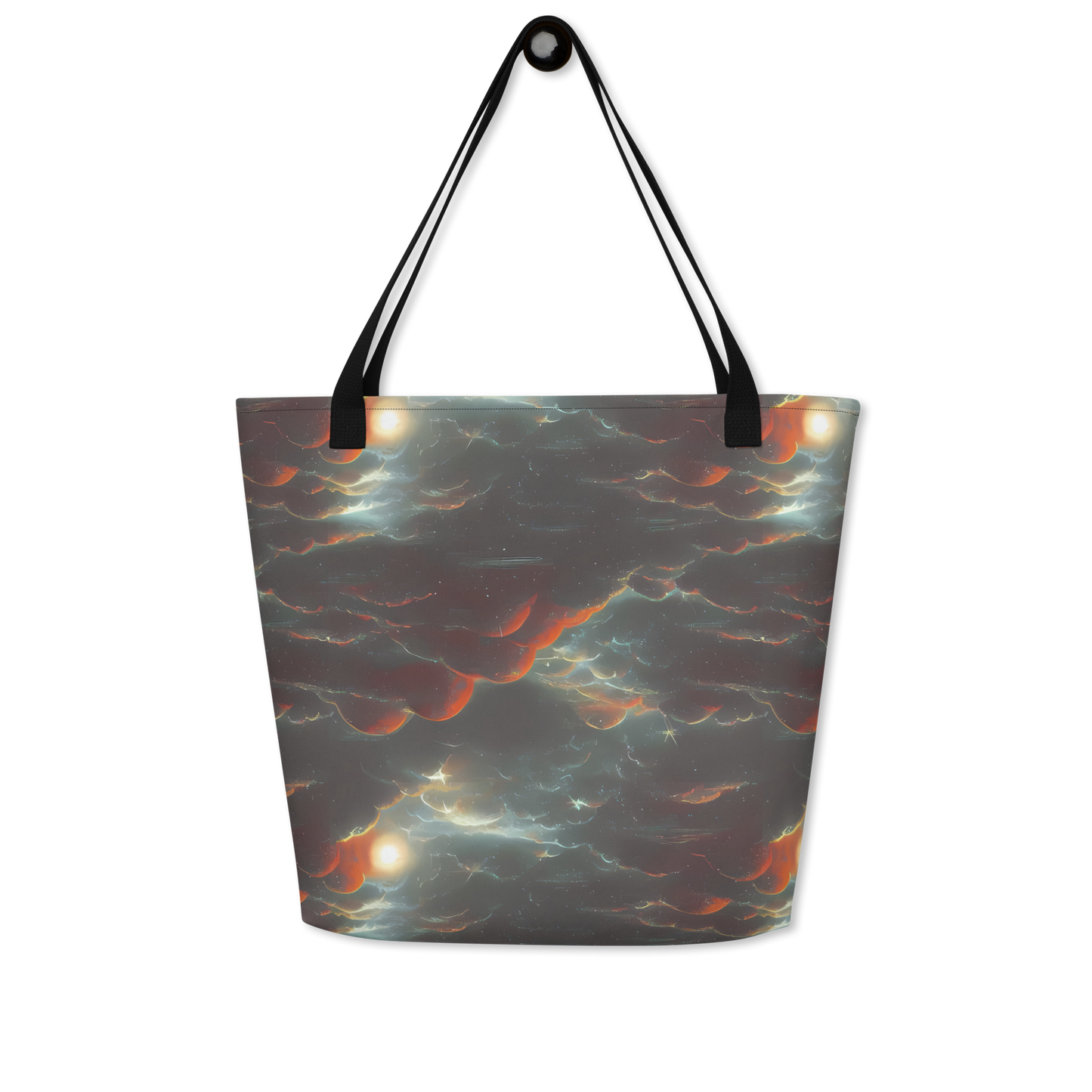 Large Tote Bag w/ Pocket - Stellar Highlands