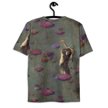 Men's Crew Neck T-Shirt - Ethereal Bloom