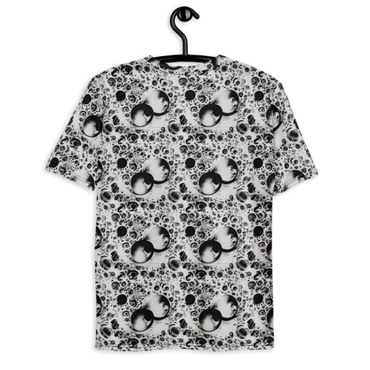 Men's Crew Neck T-Shirt - Crater Swirl