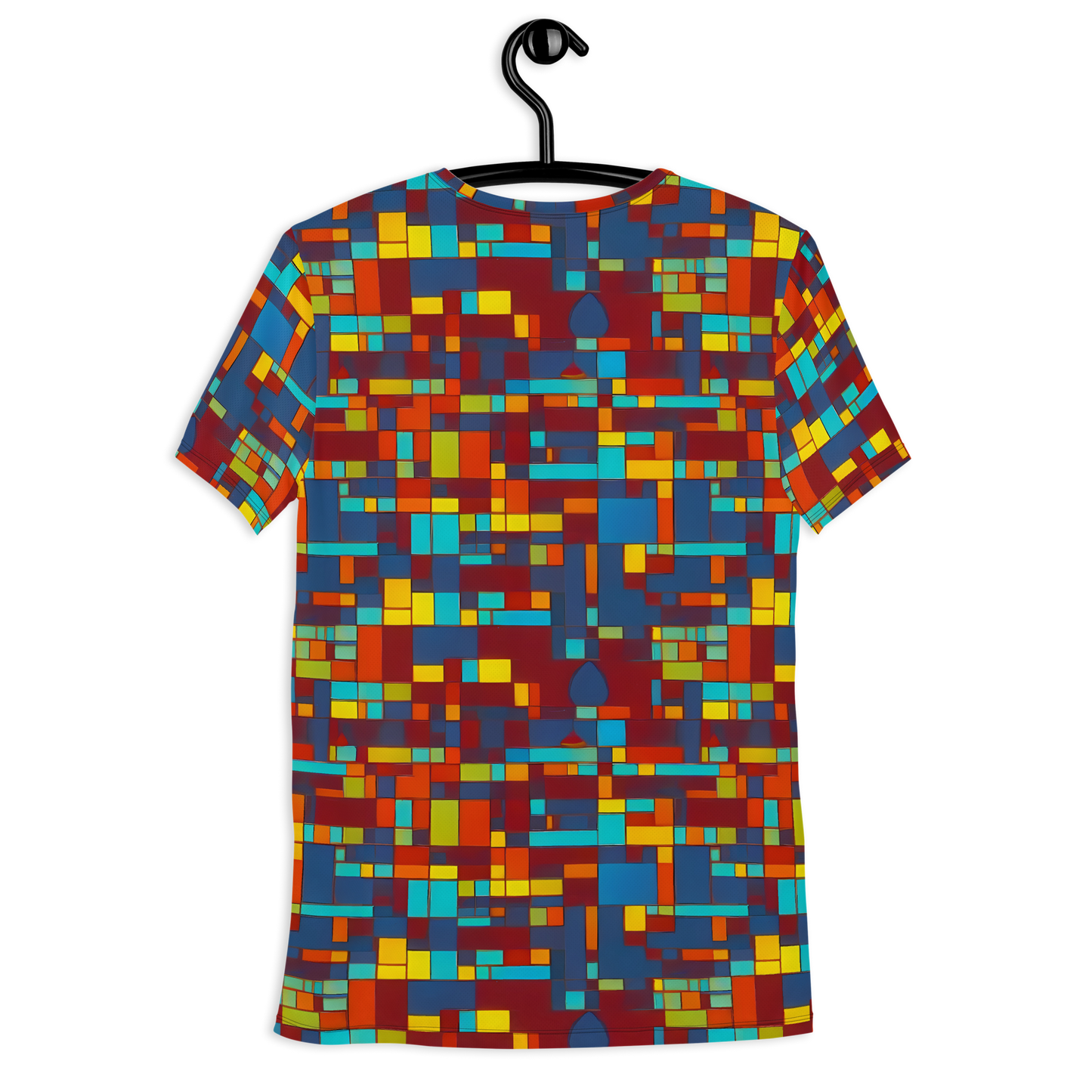 Men's Athletic T-Shirt - Astral Grid