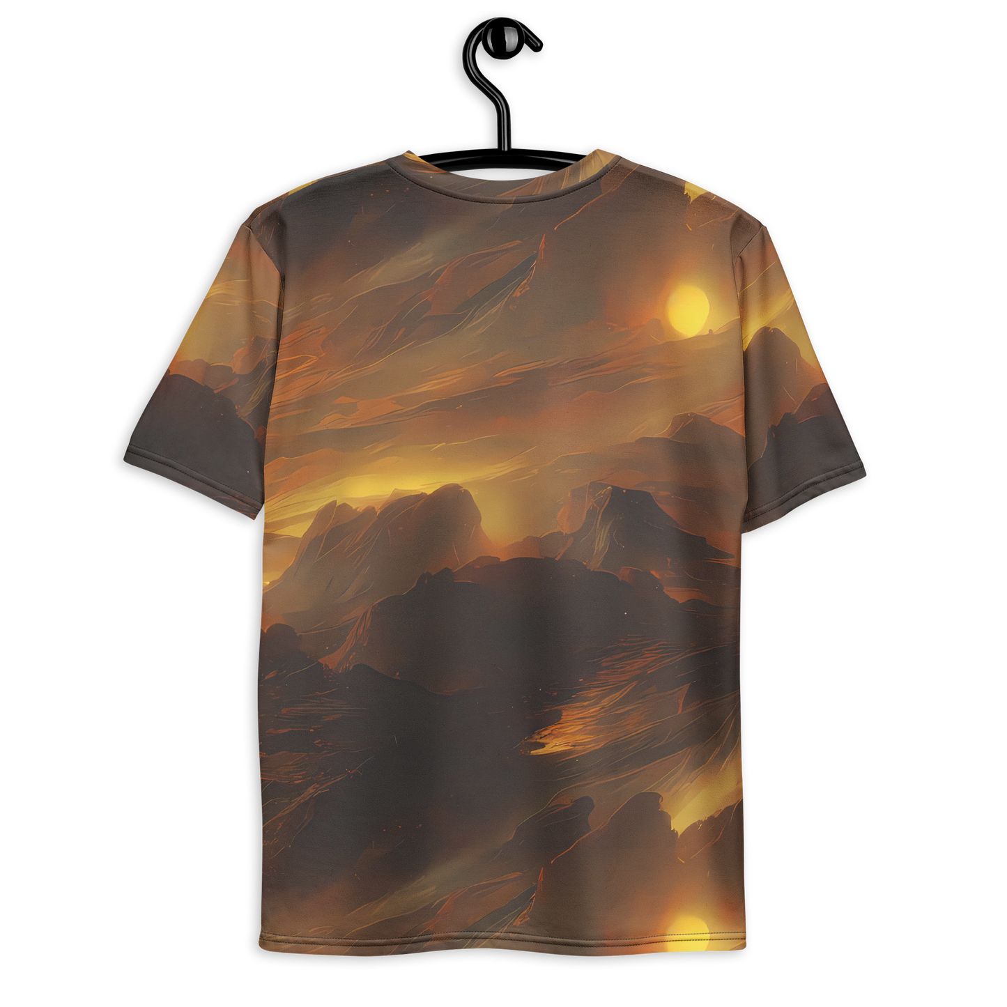 Men's Crew Neck T-Shirt - Sunset Shores